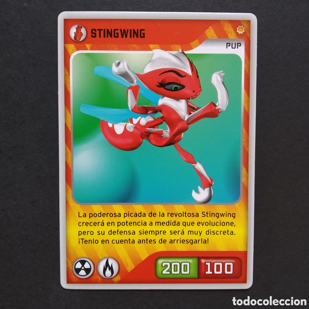 Coleccionismo cromos antiguos: CROMO - N&ordm; 025 - STINGWING - INVIZIMALS, DESAFIOS OCULTOS - PANINI - A&Ntilde;O 2013