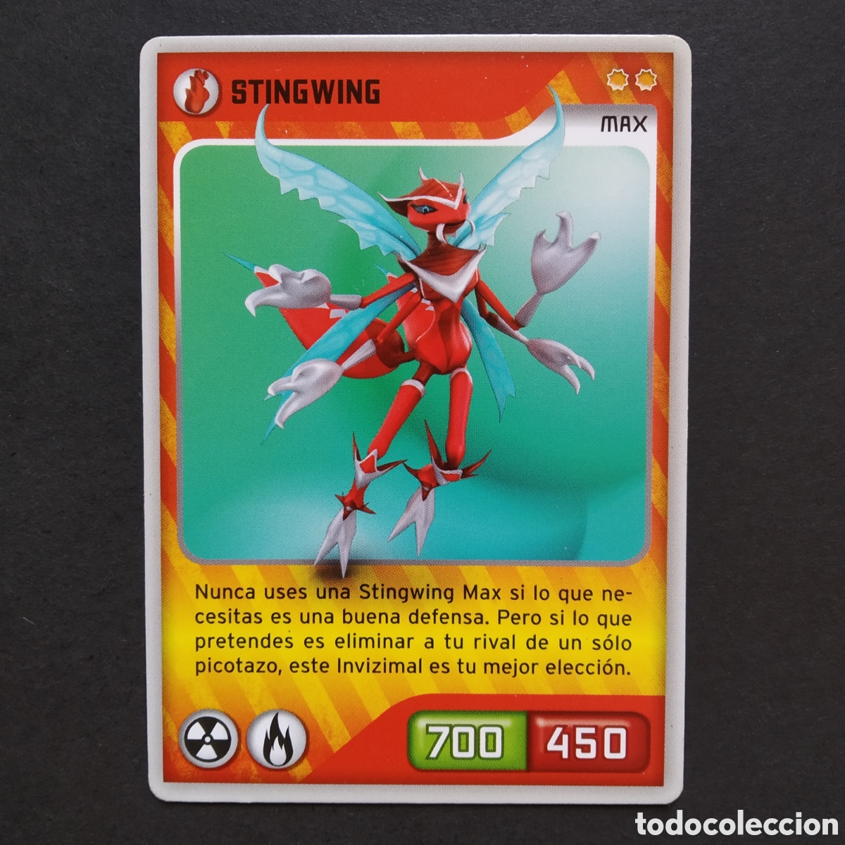 Coleccionismo cromos antiguos: CROMO - N&ordm; 027 - STINGWING - INVIZIMALS, DESAFIOS OCULTOS - PANINI - A&Ntilde;O 2013