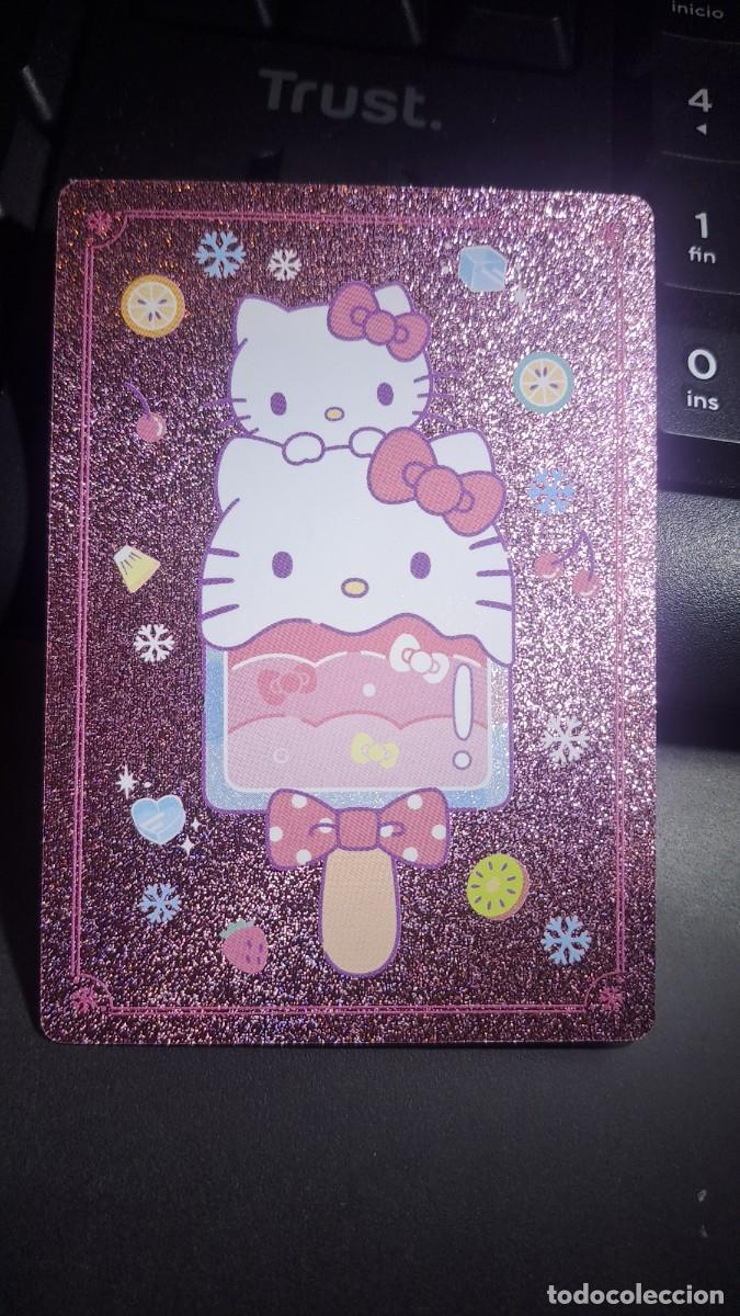 Coleccionismo cromos antiguos: CROMO HELLO KITTY AND FRIENDS FUN TOGETHER! 190 COTTON CANDY CREW BRILLANTINA CARDS PANINI 2025