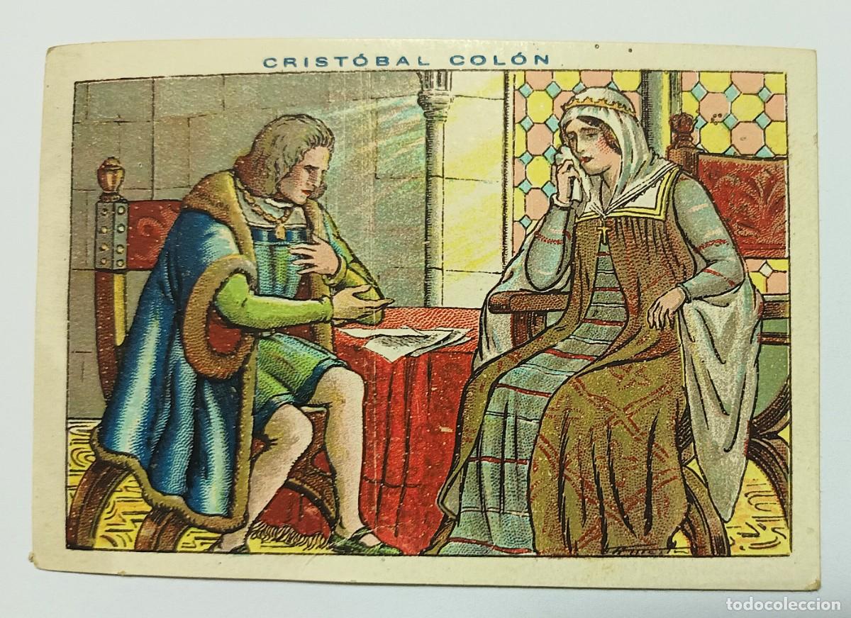 Coleccionismo cromos antiguos: CROMO CRIST&Oacute;BAL COL&Oacute;N N&ordm; 106.CHOCOLATES JUNCOSA - Foto 1