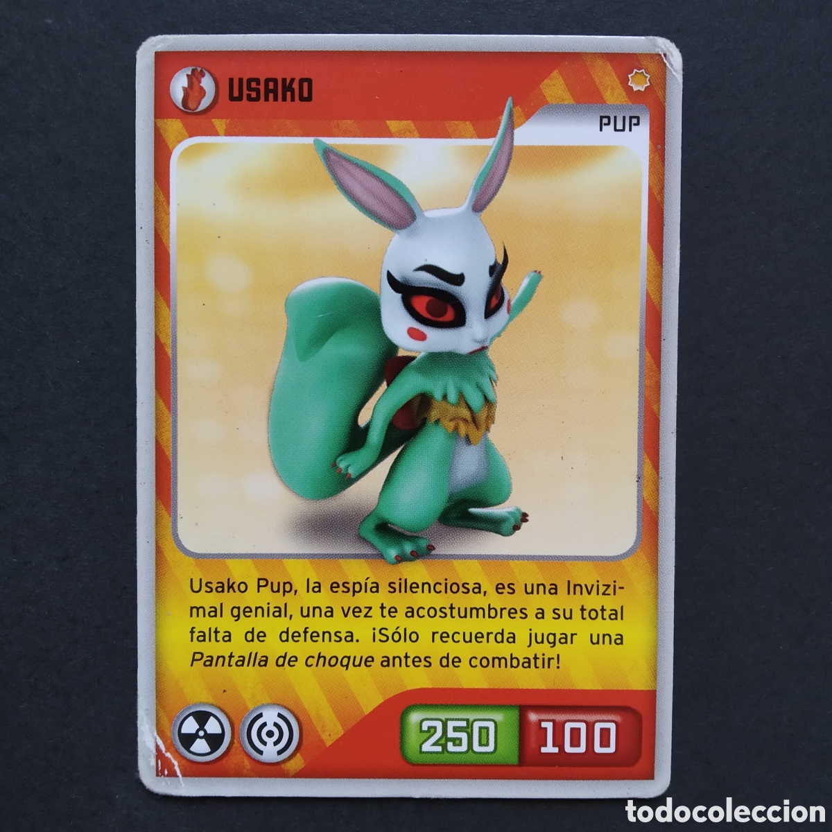 Coleccionismo cromos antiguos: CROMO - N&ordm; 031 - USAKO - INVIZIMALS, DESAFIOS OCULTOS - PANINI - A&Ntilde;O 2013