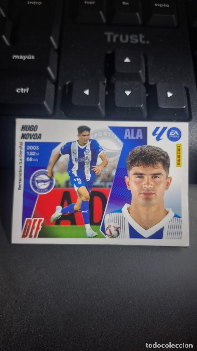 Coleccionismo cromos antiguos: CROMO HUGO NOVOA 6 ALAVES LIGA 2025 2026 25 26 ESTE PANINI NUNCA PEGADO