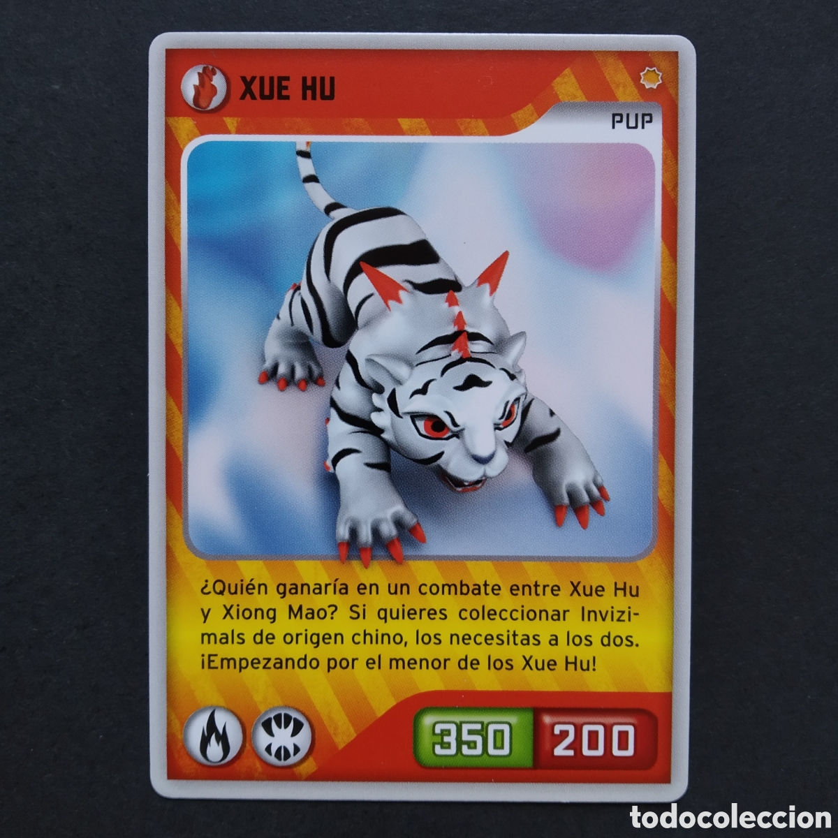 Coleccionismo cromos antiguos: CROMO - N&ordm; 034 - XUE HU - INVIZIMALS, DESAFIOS OCULTOS - PANINI - A&Ntilde;O 2013