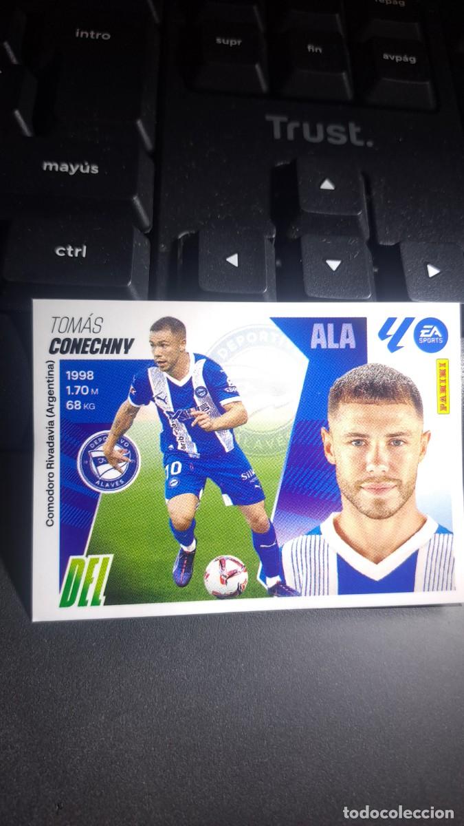 Coleccionismo cromos antiguos: CROMO CONECHNY 19 ALAVES LIGA 2025 2026 25 26 ESTE PANINI NUNCA PEGADO
