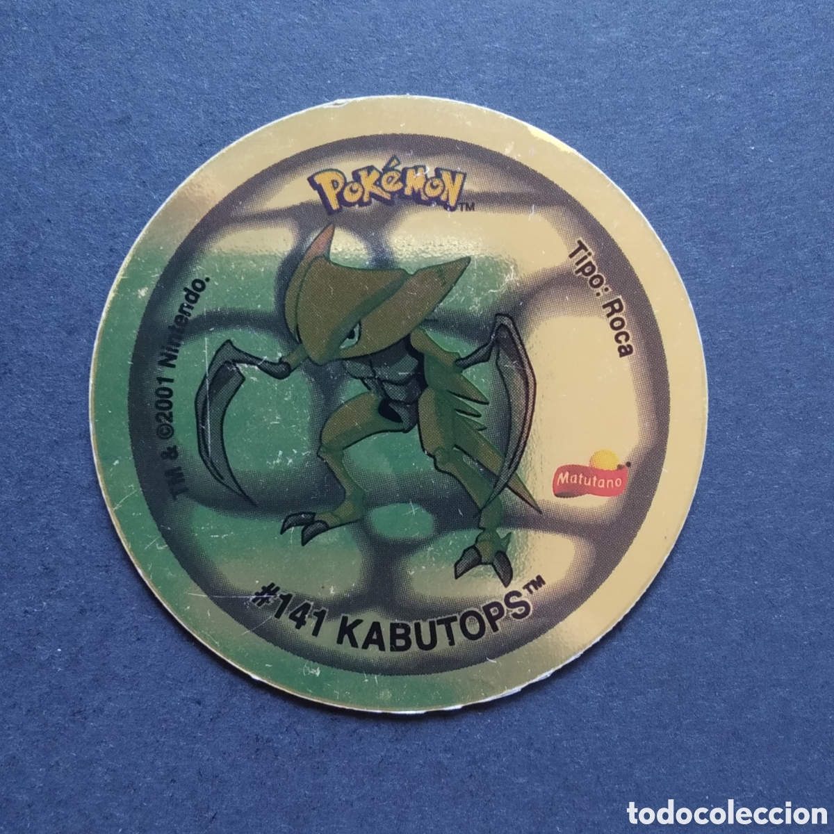 Sammeln alte Sammelbilder: TAZO - N&ordm; #141 KABUTOPS / #142 AERODACTYL - GIGANTAZO 4 POKEMON - MATUTANO - A&Ntilde;O 2001