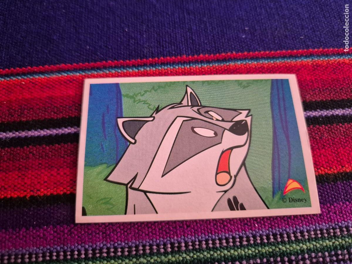 Coleccionismo cromos antiguos: CROMO NUNCA PEGADO POCAHONTAS NESQUIK J RESERVADO. PANINI.