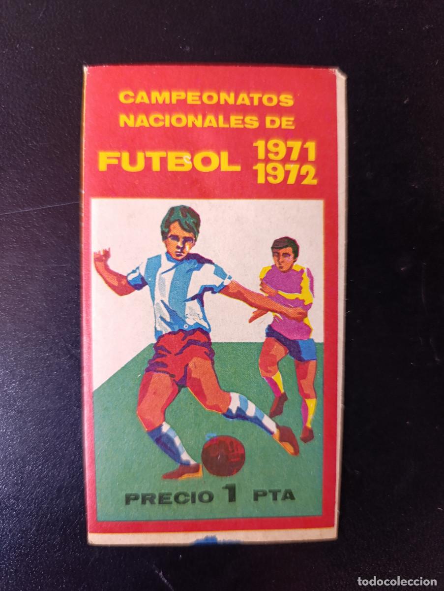 Coleccionismo cromos antiguos: SOBRE DE CROMOS SIN ABRIR - EDITORIAL RUIZ ROMERO 1971 1972 - 71/72. LOTE R.R.-1
