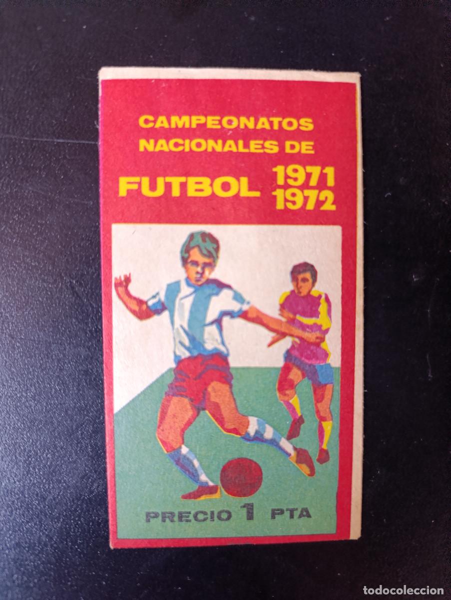 Coleccionismo cromos antiguos: SOBRE DE CROMOS SIN ABRIR - EDITORIAL RUIZ ROMERO 1971 1972 - 71/72. LOTE R.R.-4