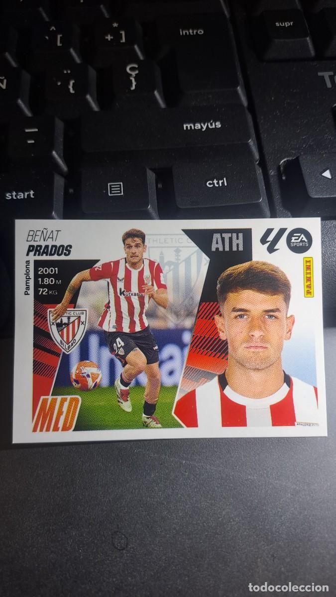 Coleccionismo cromos antiguos: CROMO PRADOS 12 ATHLETIC CLUB DE BILBAO LIGA 2025 2026 25 26 ESTE PANINI NUNCA PEGADO