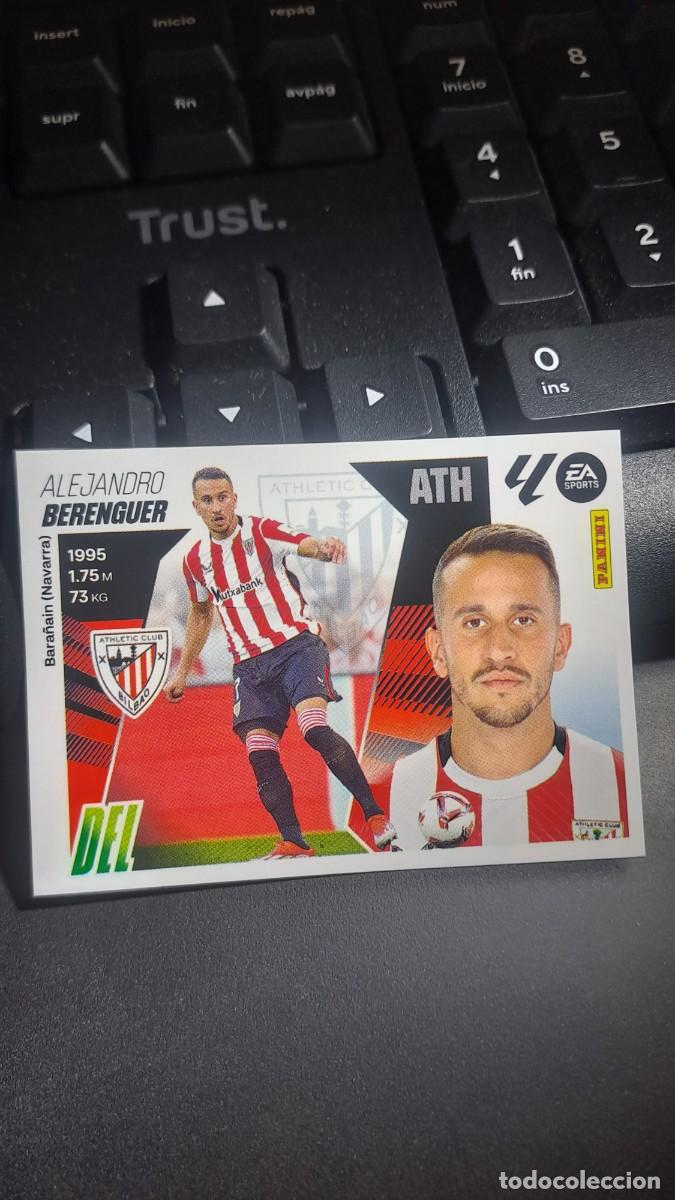 Coleccionismo cromos antiguos: CROMO BERENGUER 20 ATHLETIC CLUB DE BILBAO LIGA 2025 2026 25 26 ESTE PANINI NUNCA PEGADO
