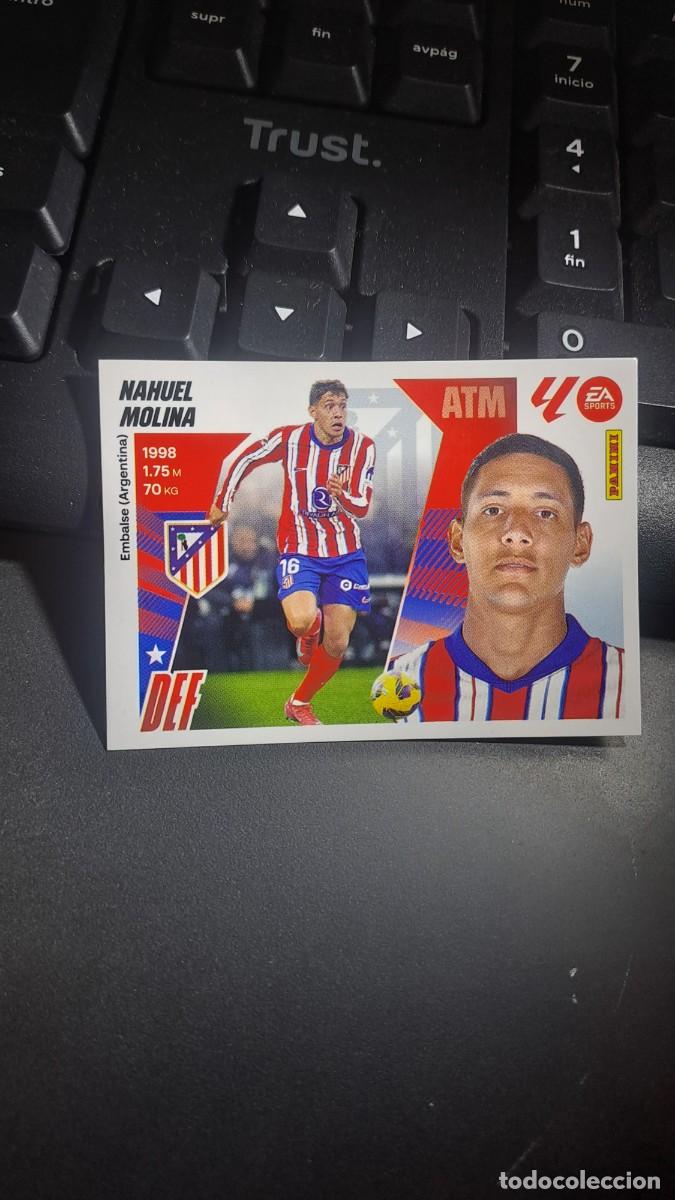 Coleccionismo cromos antiguos: CROMO NAHUEL MOLINA 5 ATLETICO DE MADRID LIGA 25 26 2025 2026 ESTE PANINI NUNCA PEGADO