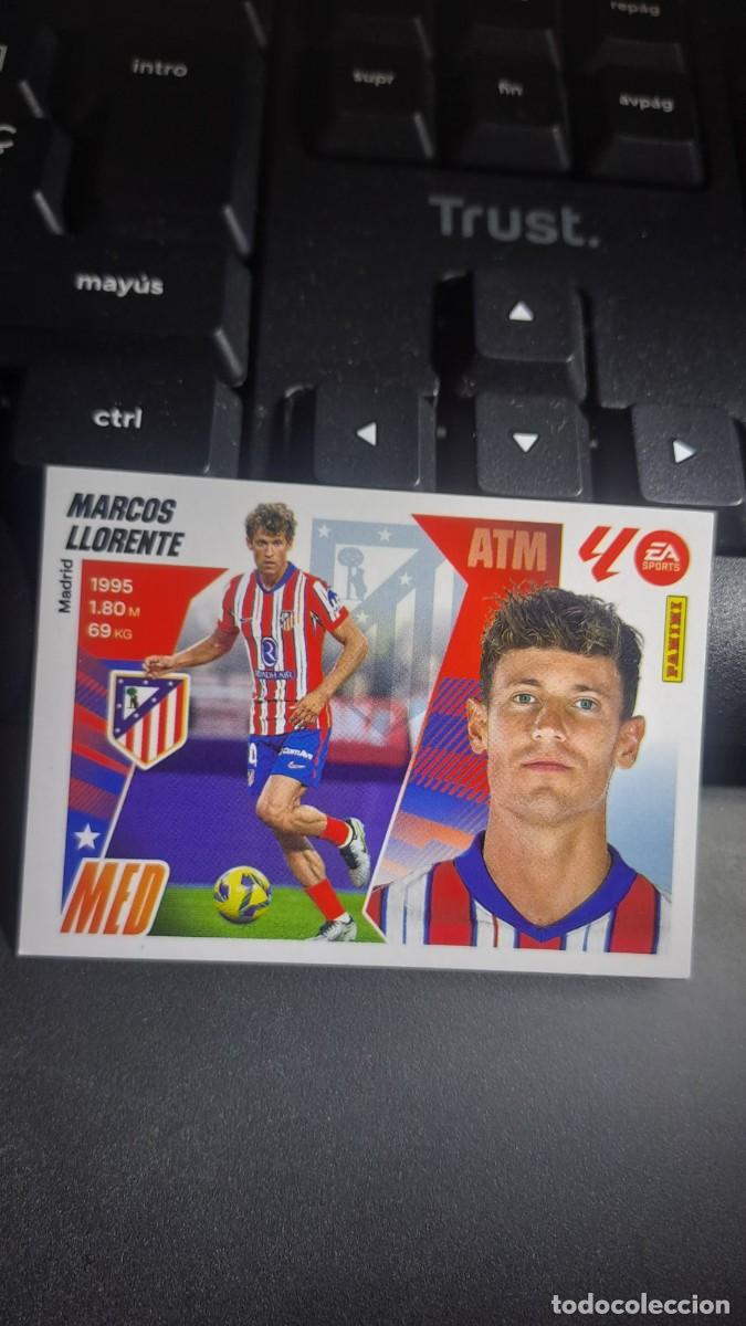 Coleccionismo cromos antiguos: CROMO MARCOS LLORENTE 11 ATLETICO DE MADRID LIGA 25 26 2025 2026 ESTE PANINI NUNCA PEGADO