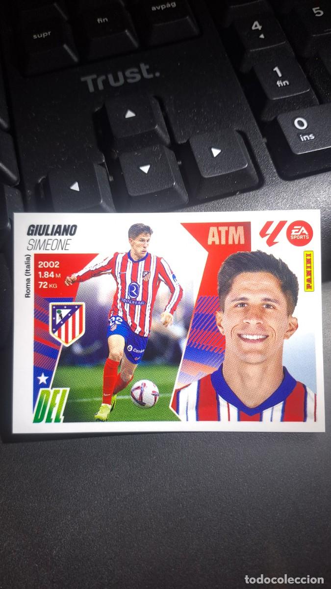 Coleccionismo cromos antiguos: CROMO GIULIANO 17 ATLETICO DE MADRID LIGA 2025 2026 25 26 ESTE PANINI NUNCA PEGADO