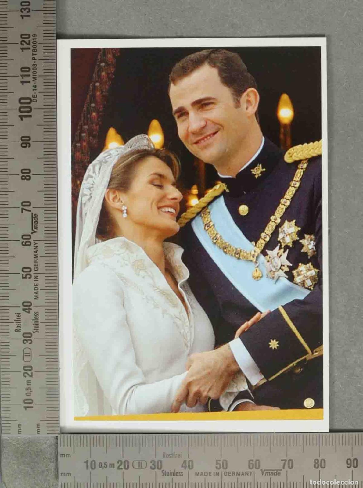 Coleccionismo cromos antiguos: ENTRADA. Boda del Pr&iacute;ncipe de Asturias y Do&ntilde;a Letizia Ortiz - CROMO PRONTO 18