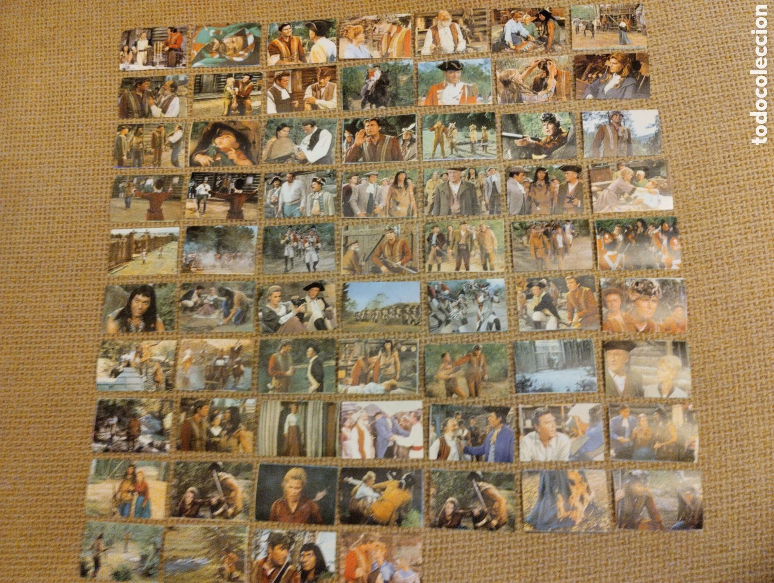 Coleccionismo cromos antiguos: Lote de cromos El Rapto Daniel Boone