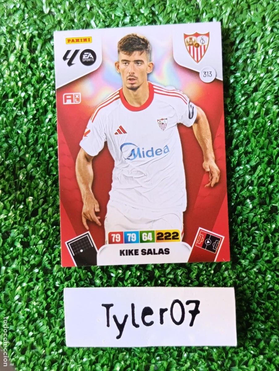Coleccionismo cromos antiguos: KIKE SALAS 313 SEVILLA ADRENALYN XL 2025 2026 25 26