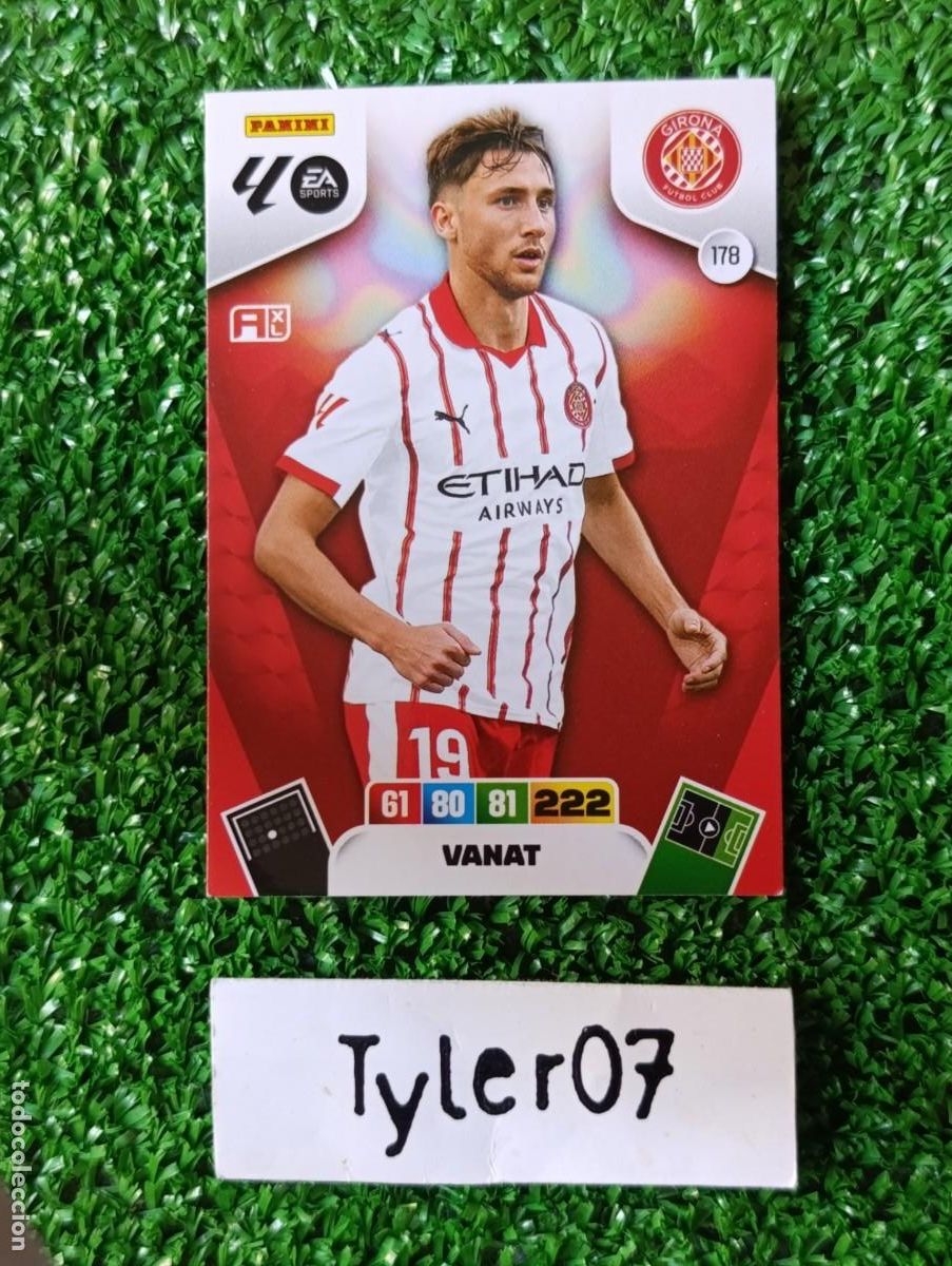 Coleccionismo cromos antiguos: VANAT 178 GIRONA ADRENALYN XL 2025 2026 25 26