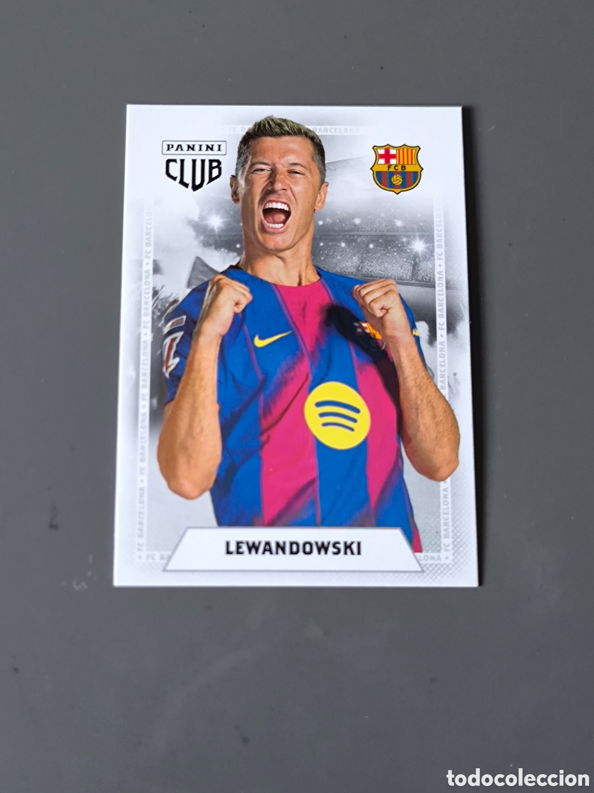 Coleccionismo cromos antiguos: LEWANDOWSKI FC Barcelona Panini Club 2026