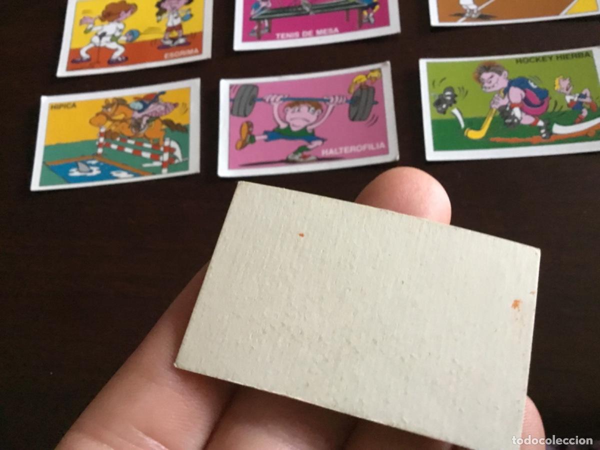 Coleccionismo cromos antiguos: cromos olimpilocos ,nunca pegados chicle - Foto 2