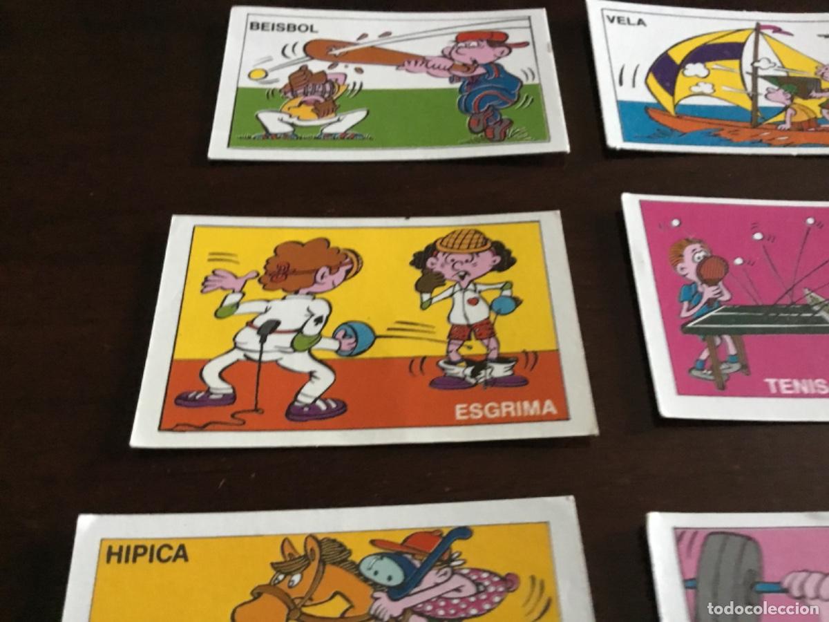 Coleccionismo cromos antiguos: cromos olimpilocos ,nunca pegados chicle - Foto 4