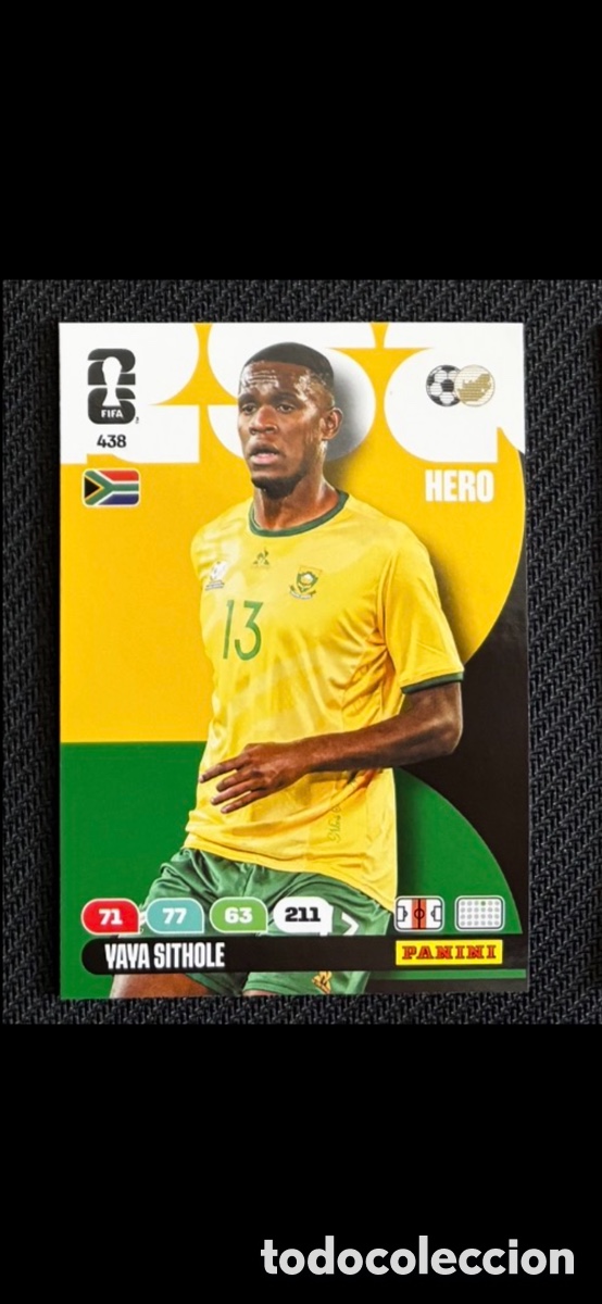 Coleccionismo cromos antiguos: 438 SITHOLE SUD&Aacute;FRICA FIFA WORLD CUP MUNDIAL 2026