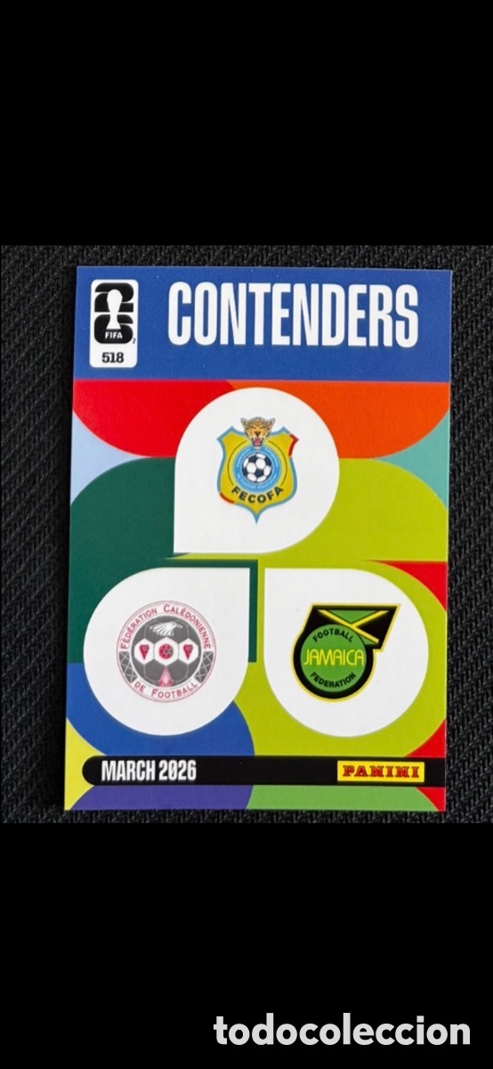 Coleccionismo cromos antiguos: 518 CONTENDERS FIFA WORLD CUP MUNDIAL 2026