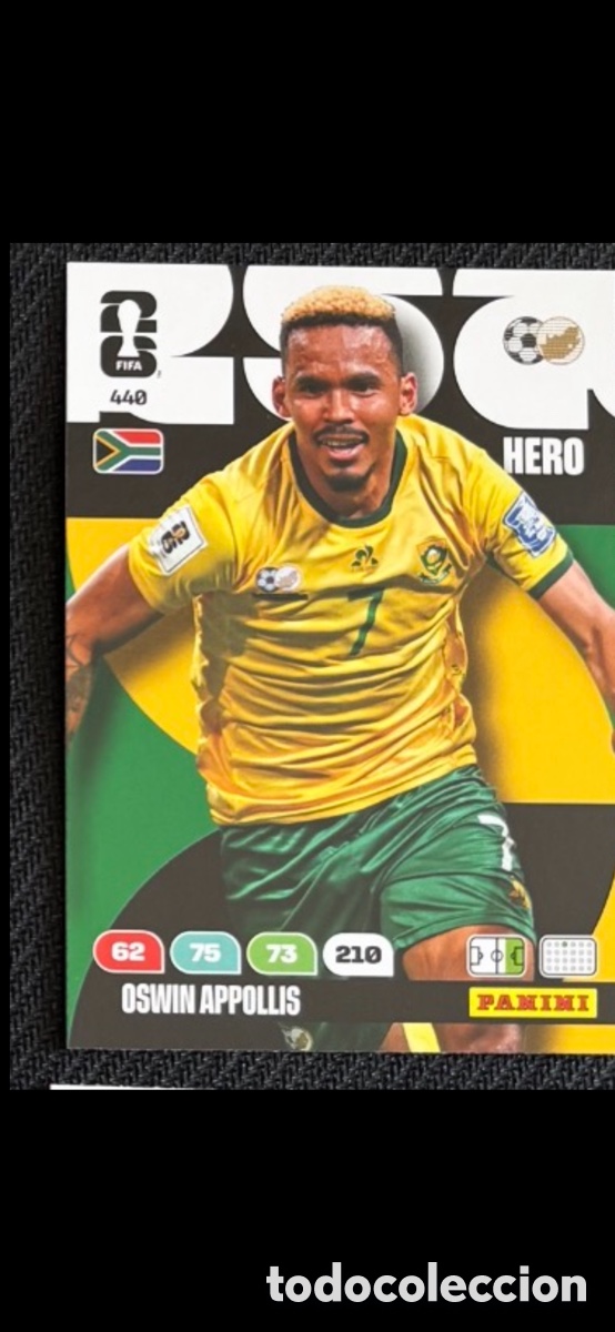 Coleccionismo cromos antiguos: 440 APPOLLIS SUD&Aacute;FRICA FIFA WORLD CUP MUNDIAL 2026