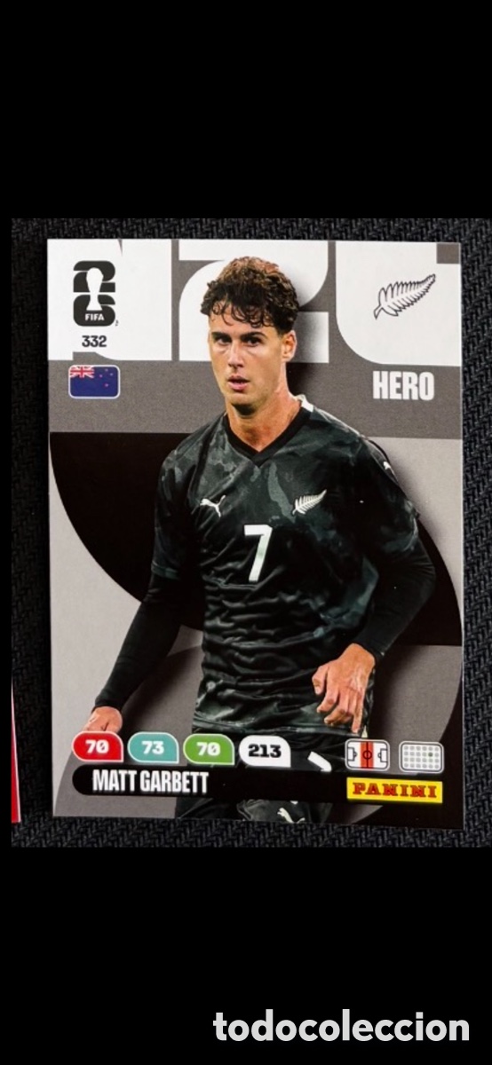 Coleccionismo cromos antiguos: 332 GARBETT NUEVA ZELANDA FIFA WORLD CUP MUNDIAL 2026