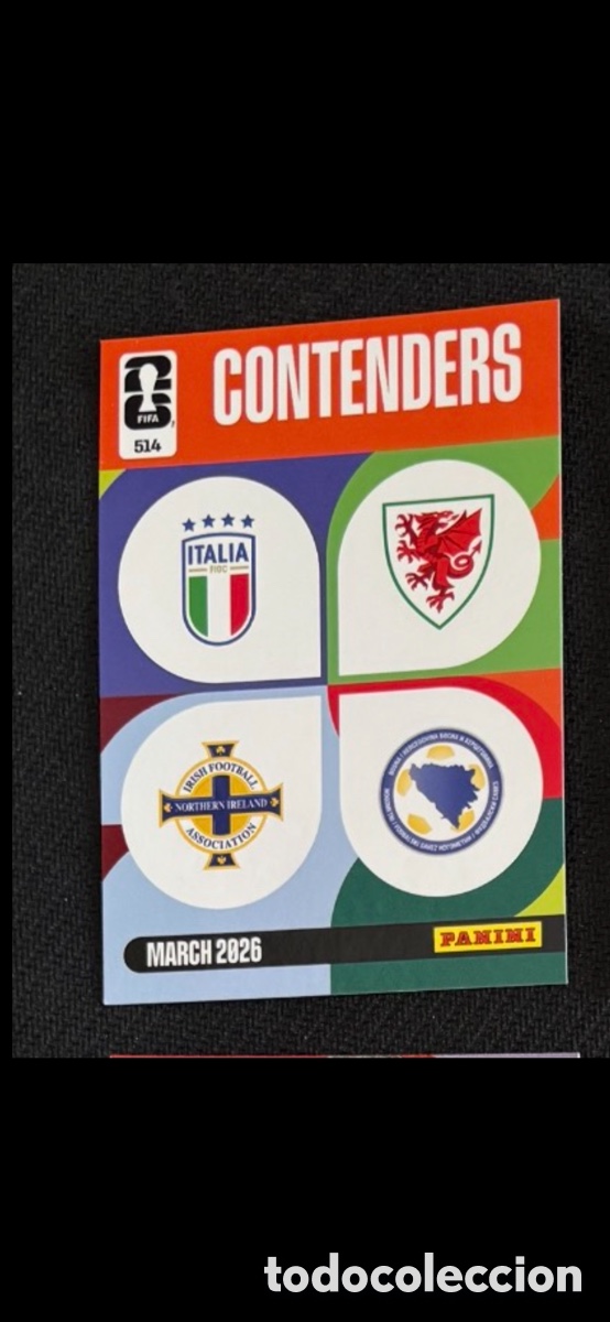 Sammeln alte Sammelbilder: 514 CONTENDERS FIFA WORLD CUP MUNDIAL 2026