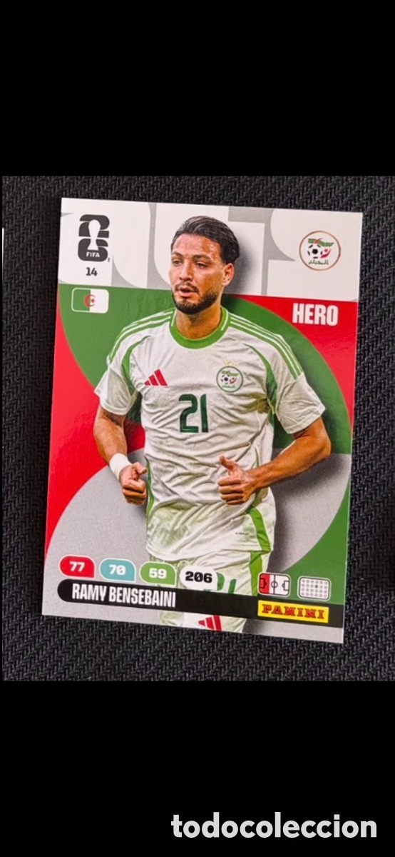Collezionismo Figurine antiche: 14 BENSEBAINI ARGELIA FIFA WORLD CUP MUNDIAL 2026