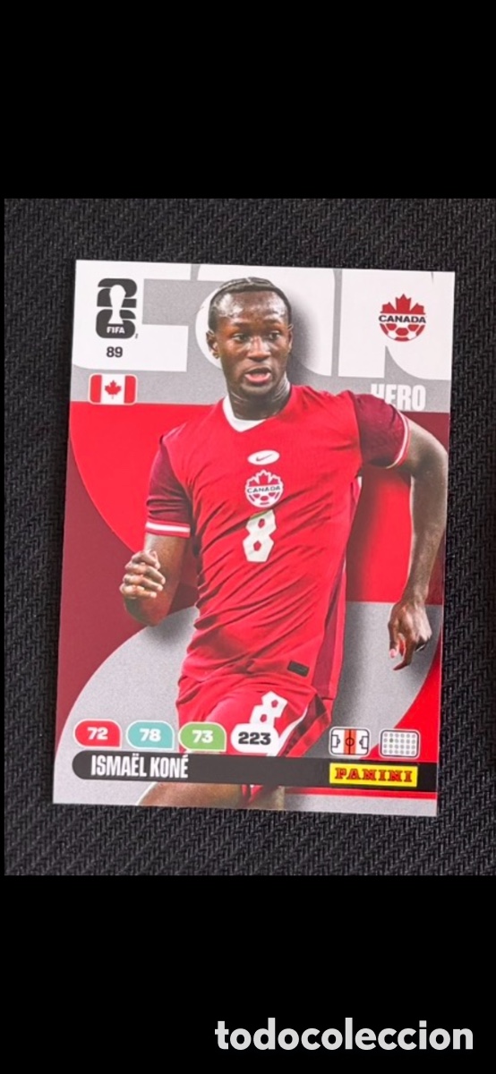Coleccionismo cromos antiguos: 89 KONE CANAD&Aacute; FIFA WORLD CUP MUNDIAL 2026