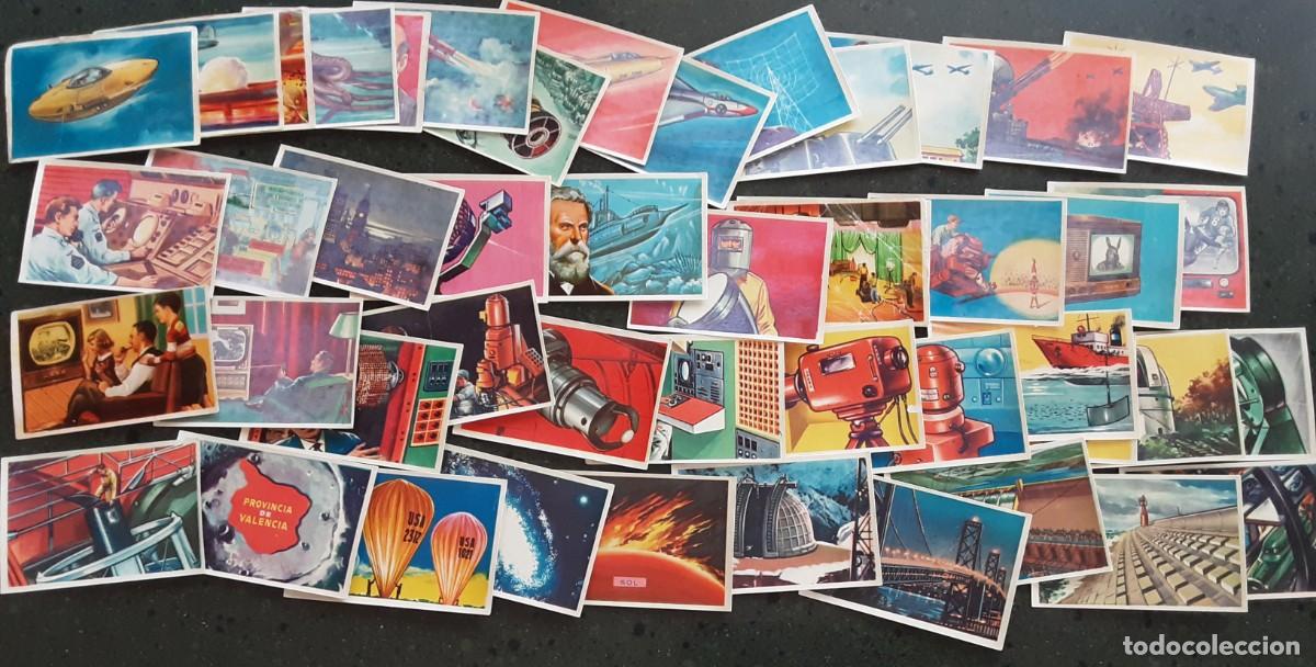 Coleccionismo cromos antiguos: CONQUISTAS MODERNAS, LOTE DE MAS DE 120 CROMOS DIFERENNTES, TAMBI&Eacute;N SUELTOS A 1&euro;