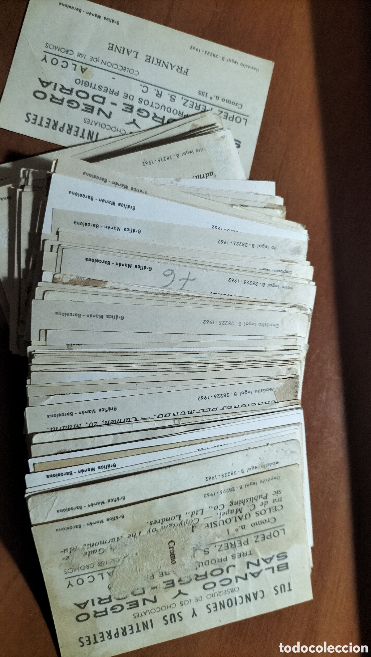 Coleccionismo cromos antiguos: Tus canciones y sus interpretes - Foto 2