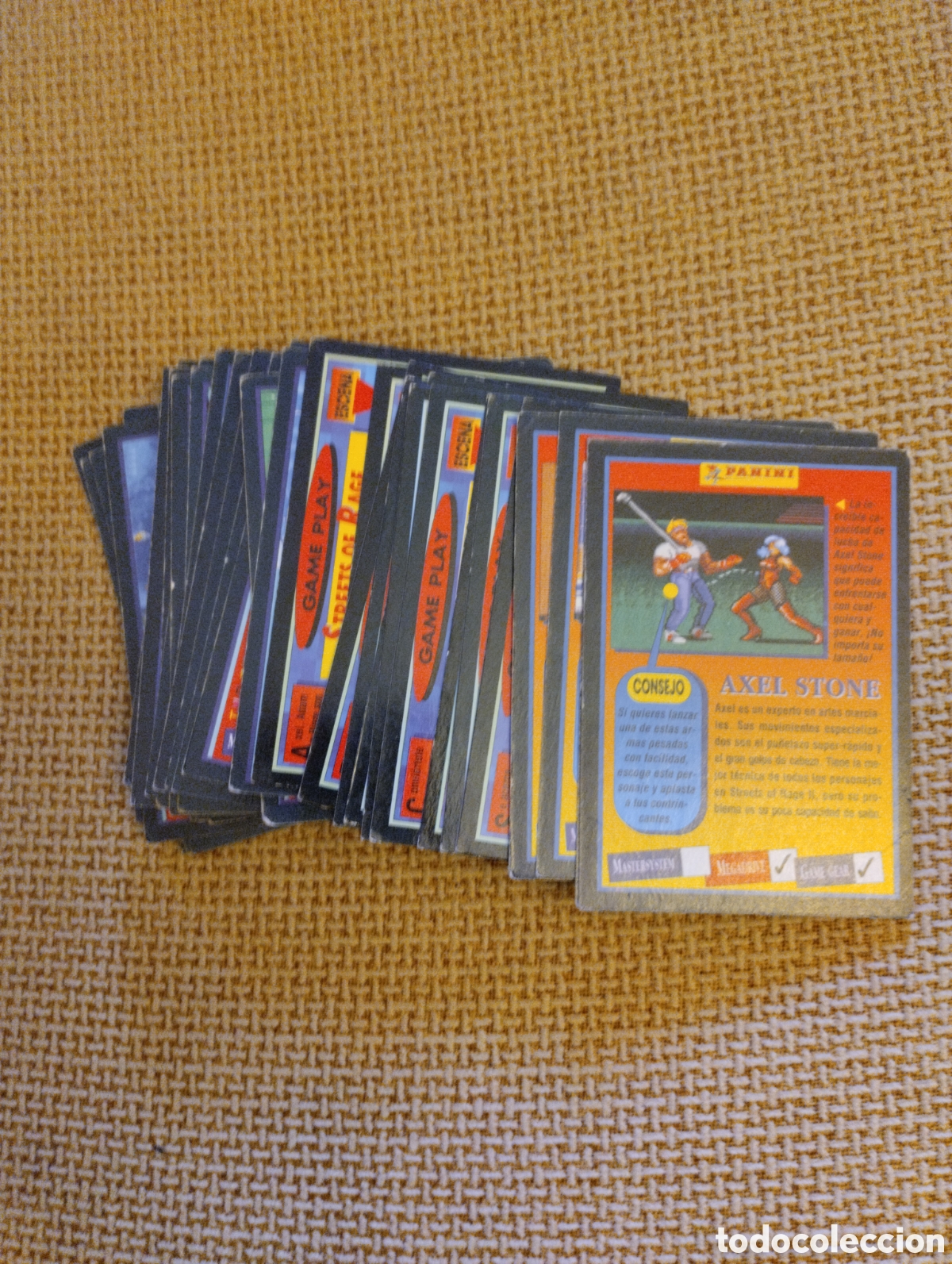 Coleccionismo cromos antiguos: Lote cromos Sega Super Play Panini