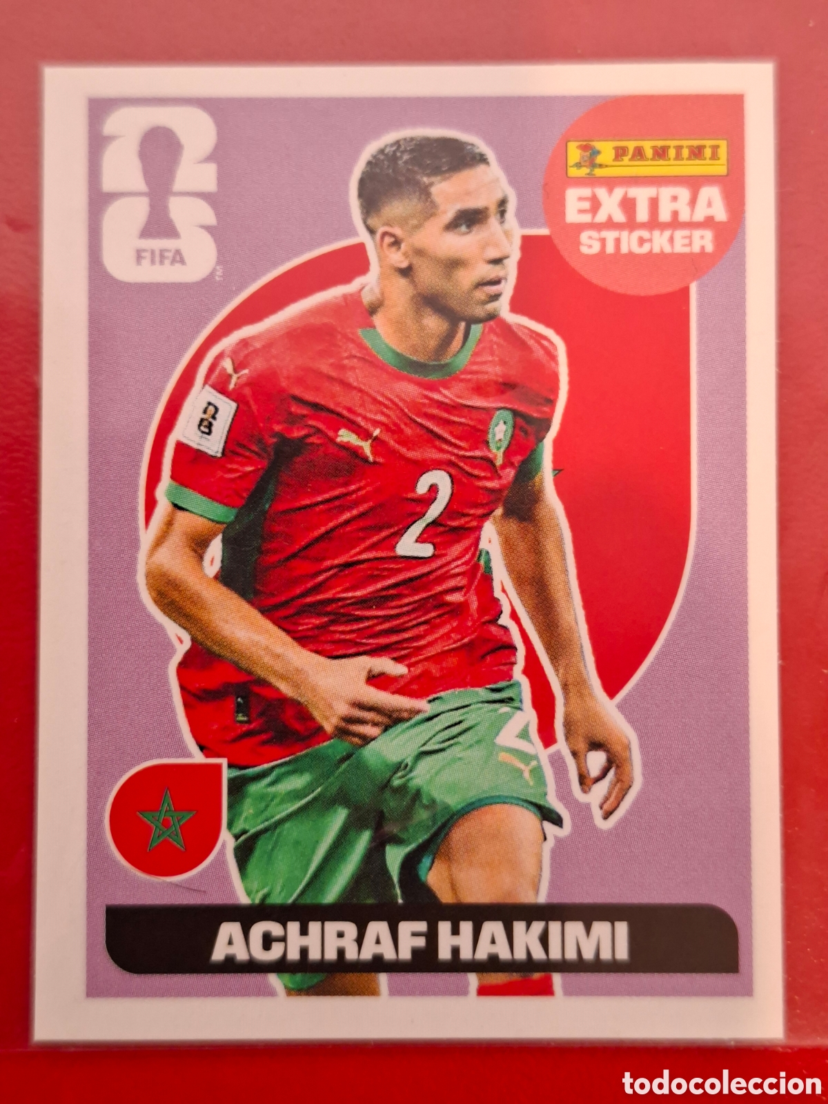 Coleccionismo cromos antiguos: EXTRA STICKER ACHRAF HAKIMI