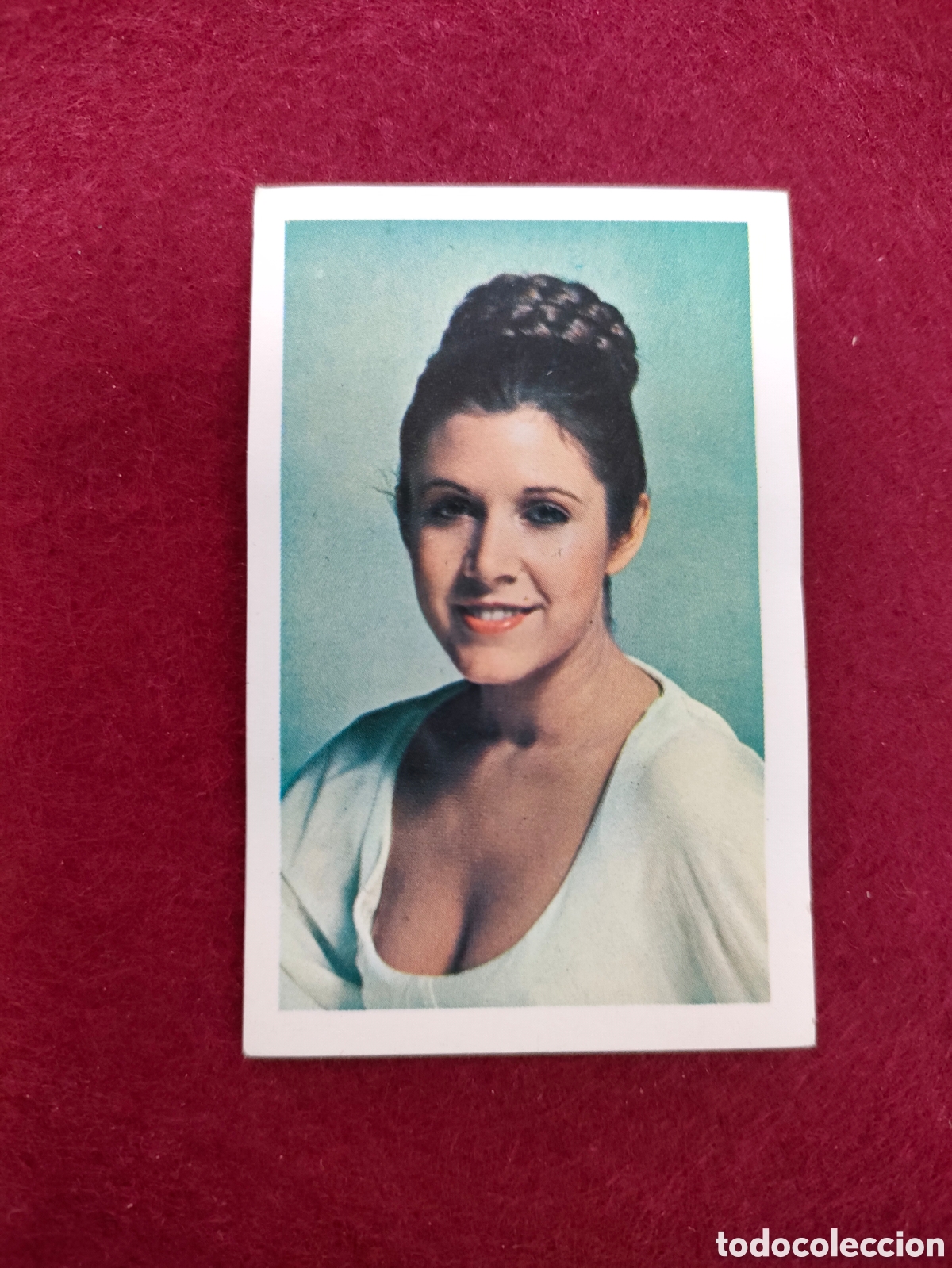 Coleccionismo cromos antiguos: Cromo La Guerra de las Galaxias Leia Organa, n&uacute;mero 2