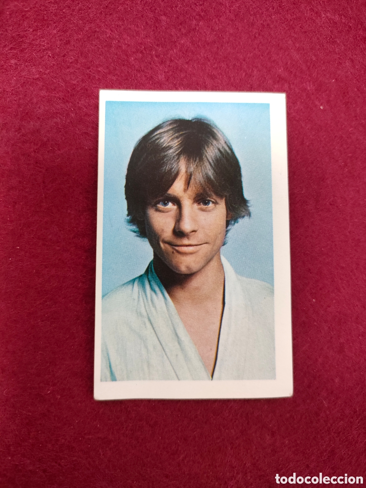 Collectable Antique Stickers: Cromo la guerra de las galaxias Luke Skywalker, num 1. Sin pegar