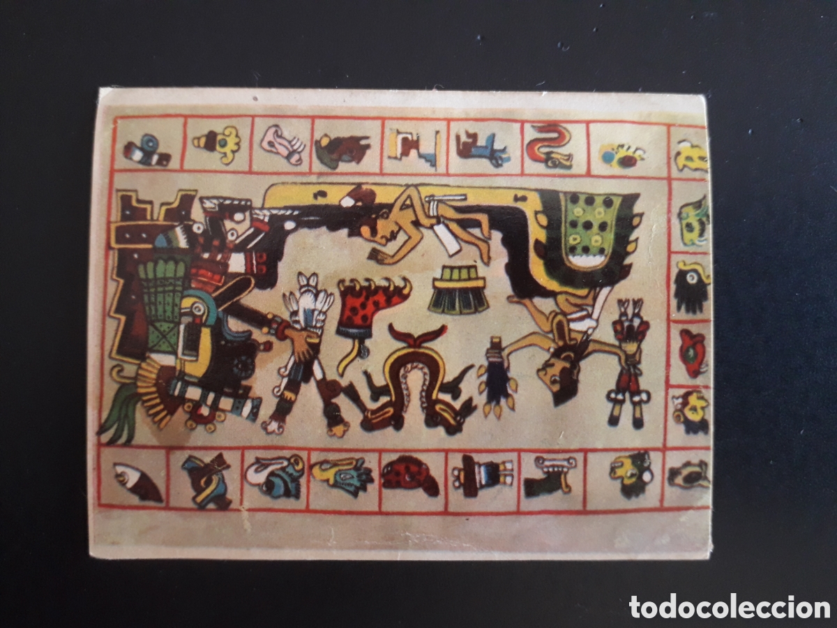 Coleccionismo cromos antiguos: CALENDARIO AZTECA. LA VUELTA AL MUNDO CON BIMBO 1966 N&deg; 2 DESPEGADO, PEDIDO M&Iacute;NIMO 3&euro;