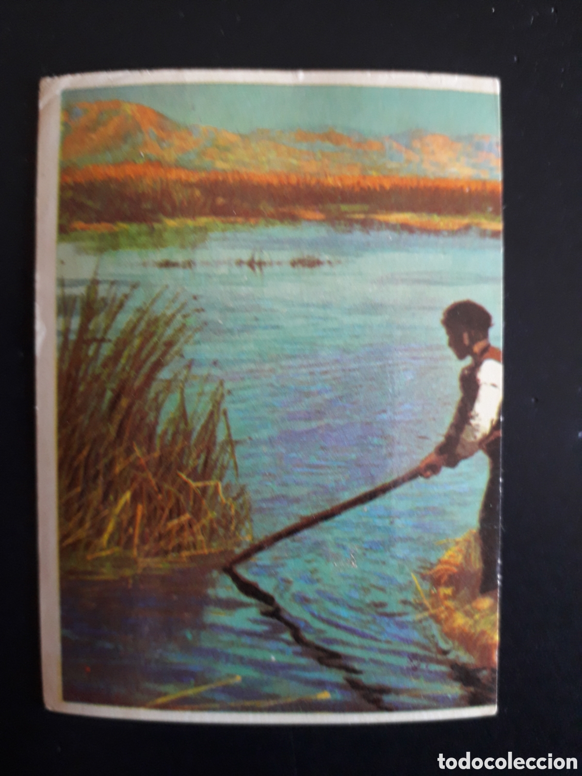 Coleccionismo cromos antiguos: LAGO TITICACA. LA VUELTA AL MUNDO CON BIMBO 1966 N&deg; 26 SIN PEGAR, PEDIDO M&Iacute;NIMO 3&euro;
