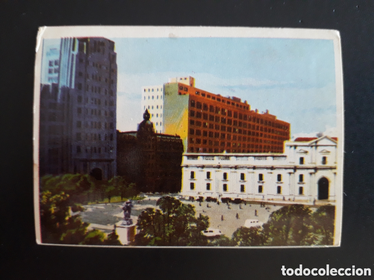 Coleccionismo cromos antiguos: SANTIAGO DE CHILE. LA VUELTA AL MUNDO CON BIMBO 1966 N&deg; 28 SIN PEGAR, PEDIDO M&Iacute;NIMO 3&euro;