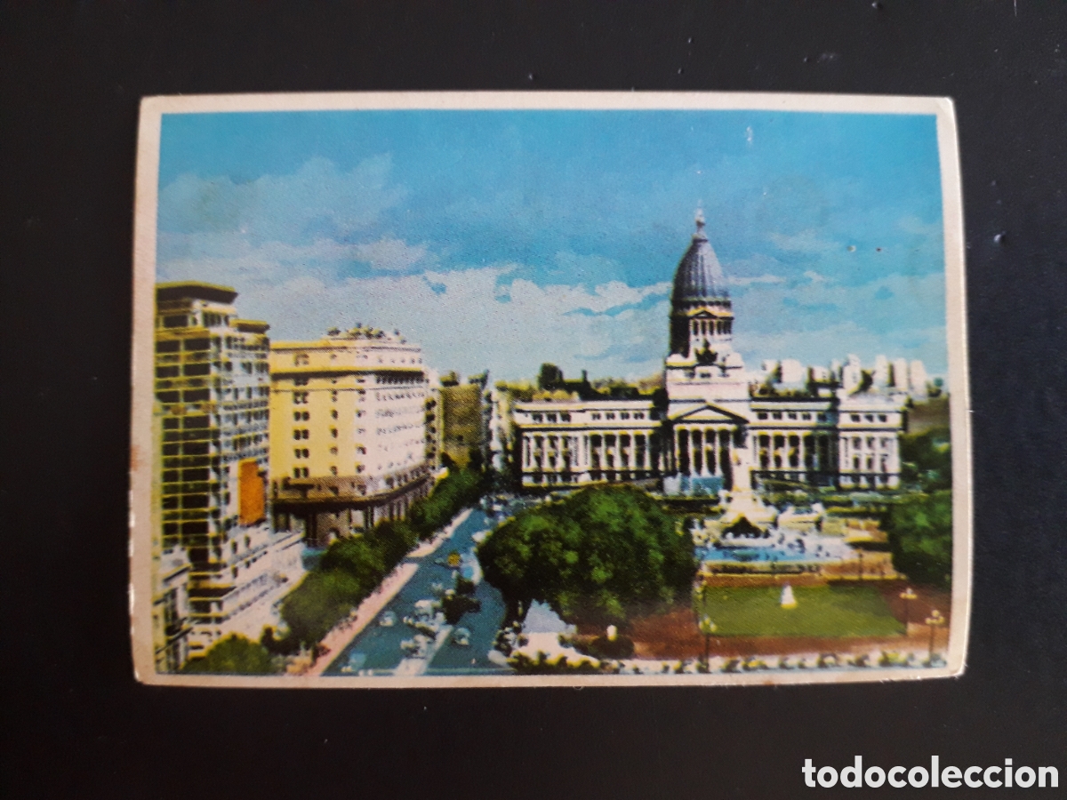 Coleccionismo cromos antiguos: BUENOS AIRES, ARGENTINA. LA VUELTA AL MUNDO CON BIMBO 1966 N&deg; 35 SIN PEGAR, PEDIDO M&Iacute;NIMO 3&euro;