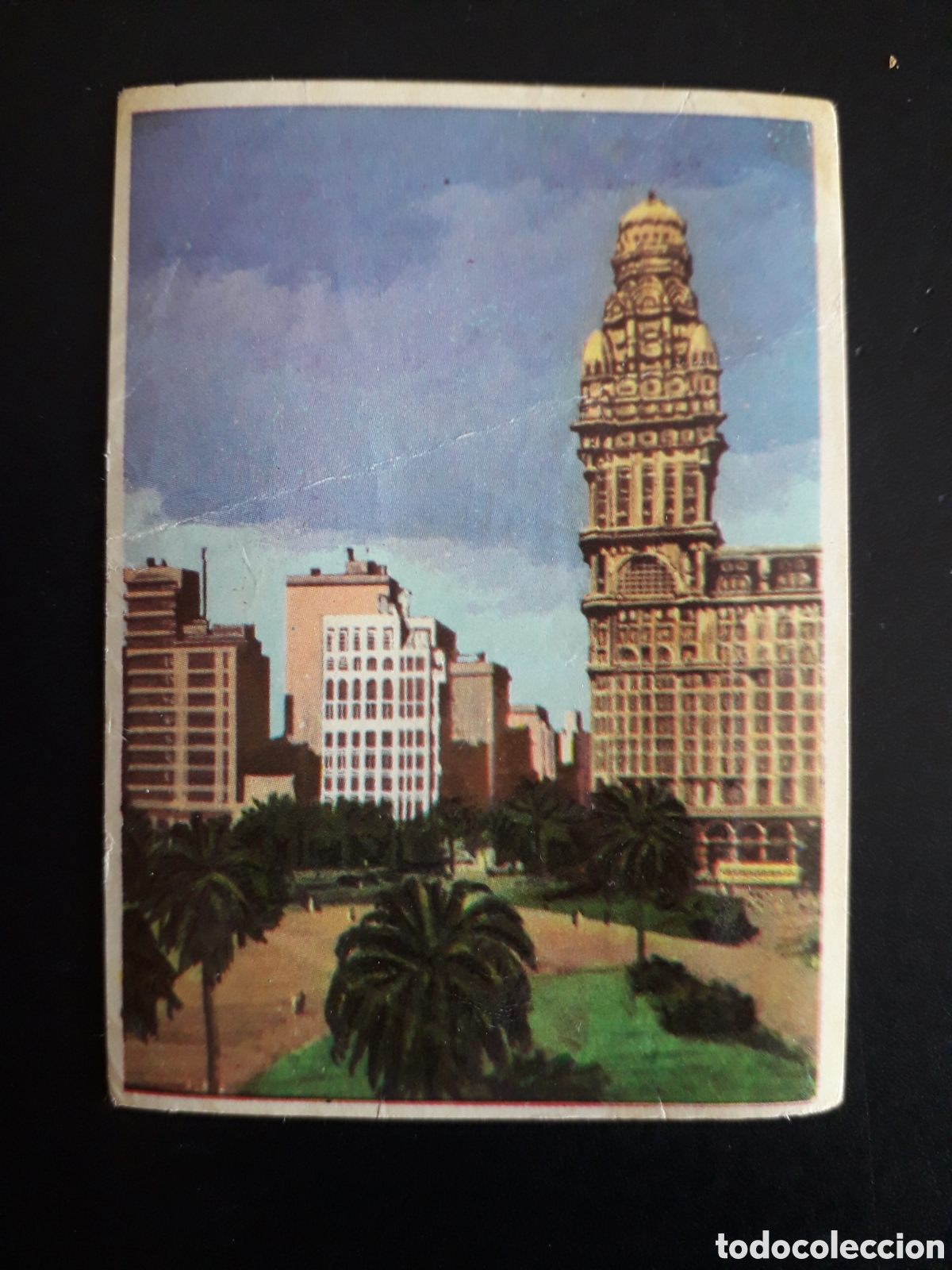 Coleccionismo cromos antiguos: MONTEVIDEO, URUGUAY. LA VUELTA AL MUNDO CON BIMBO 1966 N&deg; 39 SIN PEGAR, PEDIDO M&Iacute;NIMO 3&euro;