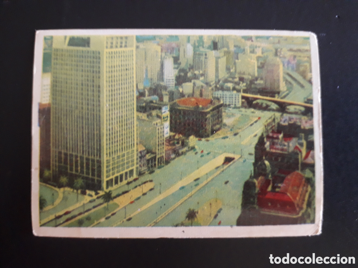 Coleccionismo cromos antiguos: S&Atilde;O PAULO, BRASIL. LA VUELTA AL MUNDO CON BIMBO 1966 N&deg; 40 SIN PEGAR, PEDIDO M&Iacute;NIMO 3&euro;
