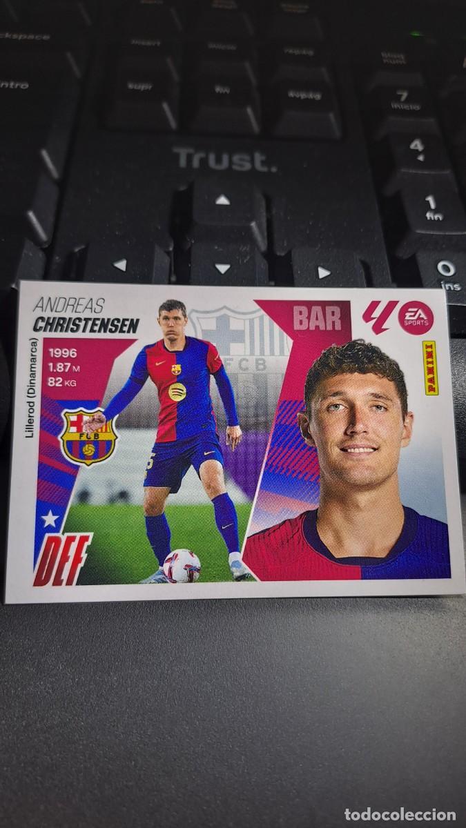 Coleccionismo cromos antiguos: CROMO CHRISTENSEN 8B 8 B BARCELONA LIGA 2025 2026 25 26 ESTE PANINI NUNCA PEGADO
