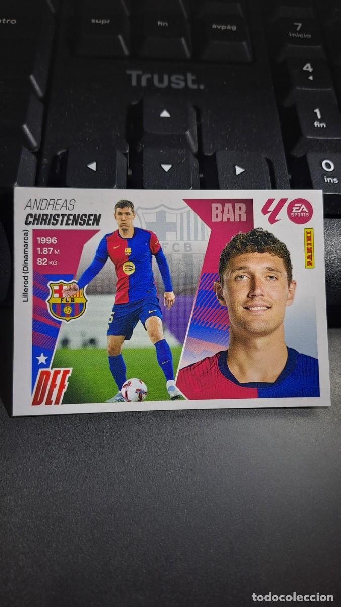 Coleccionismo cromos antiguos: CROMO CHRISTENSEN 8B 8 B BARCELONA LIGA 2025 2026 25 26 ESTE PANINI NUNCA PEGADO