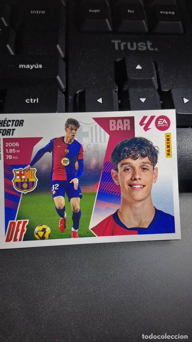 Coleccionismo cromos antiguos: CROMO HECTOR FORT 9B 9 B BARCELONA LIGA 2025 2026 25 26 ESTE PANINI NUNCA PEGADO
