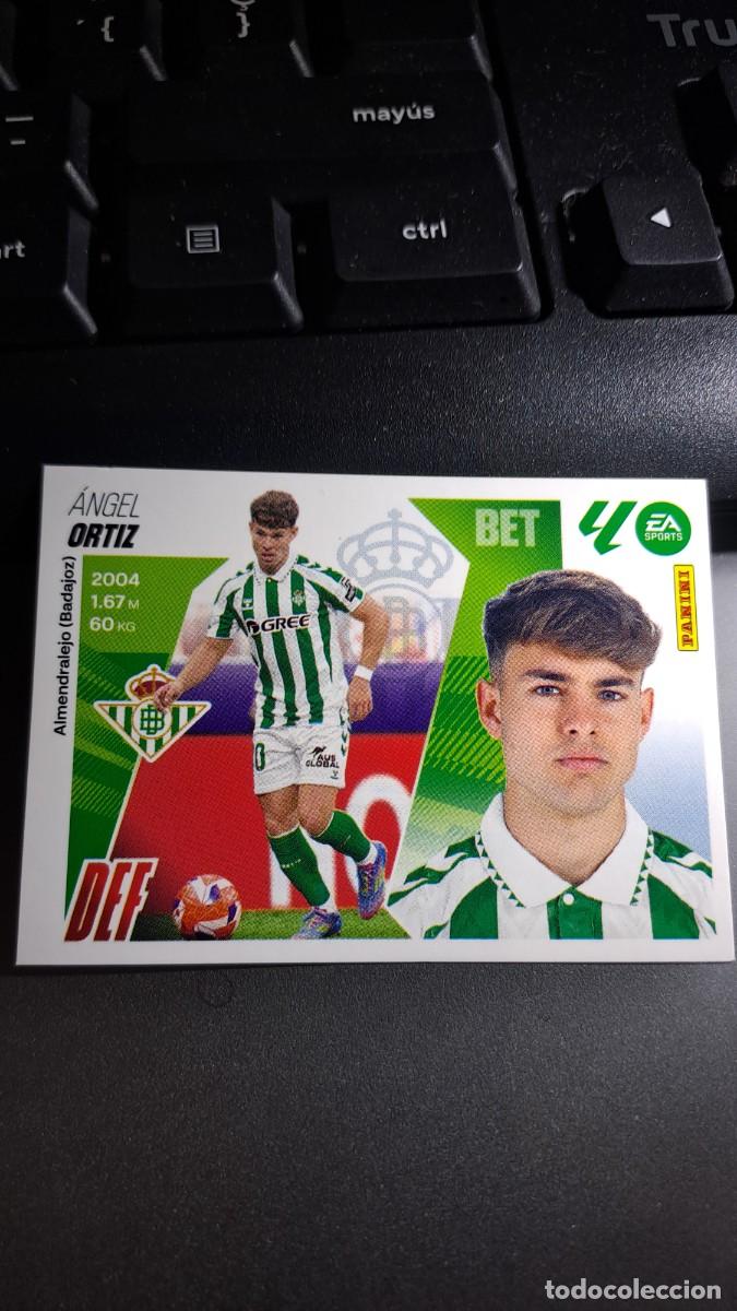 Coleccionismo cromos antiguos: CROMO ORTIZ 5B 5 B BETIS LIGA 2025 2026 25 26 ESTE PANINI NUNCA PEGADO