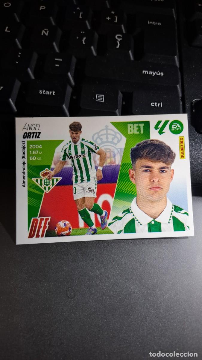 Coleccionismo cromos antiguos: CROMO ORTIZ 5B 5 B BETIS LIGA 2025 2026 25 26 ESTE PANINI NUNCA PEGADO