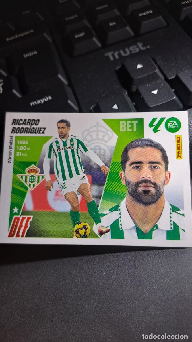 Coleccionismo cromos antiguos: CROMO RICARDO RODRIGUEZ 10A 10 A BETIS LIGA 2025 2026 25 26 ESTE PANINI NUNCA PEGADO