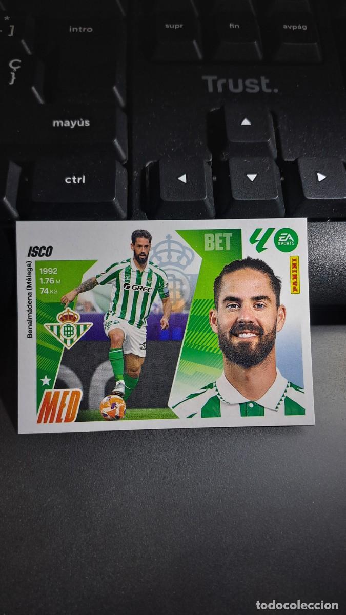Coleccionismo cromos antiguos: CROMO ISCO 15 BETIS LIGA 2025 2026 25 26 ESTE PANINI NUNCA PEGADO
